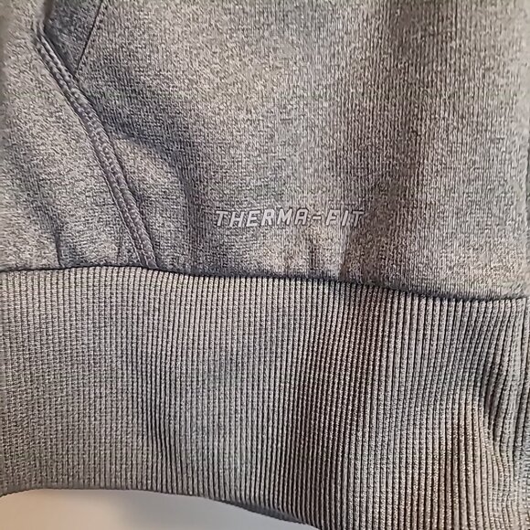 Nike Therma-Fit TCU Hoodie Jacket Large Silver & Purple Pre-Owned Vintage Sports - Picture 4 of 10